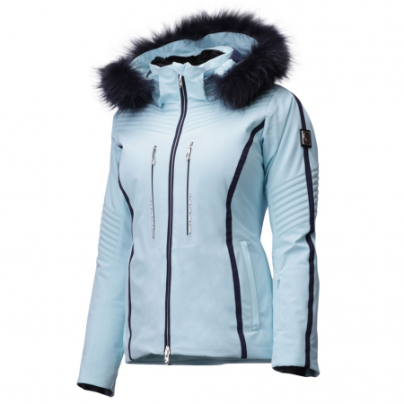 Descente Layla Faux Fur Womens Insulated Ski Jacket