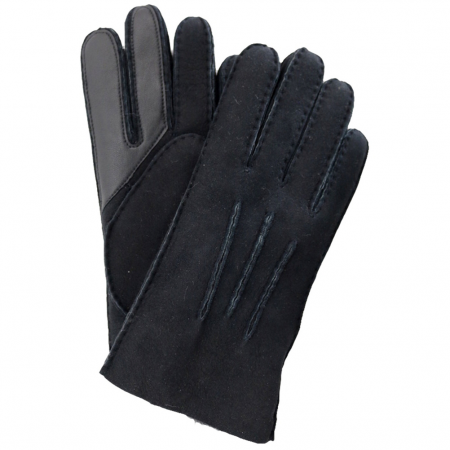 UGG Contrast Sheepskin Logo Mens Mitt 2020