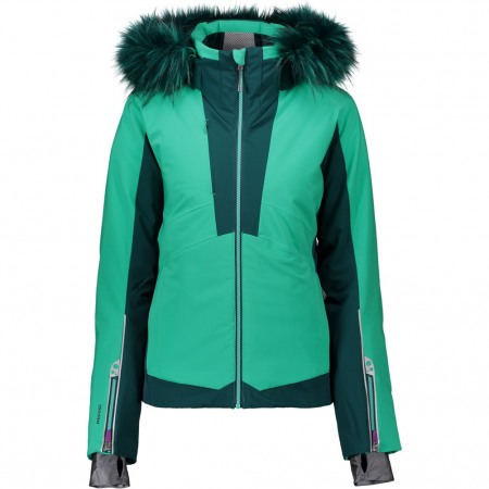 Obermeyer Malakai Faux Fur Womens Insulated Ski Jacket 2020