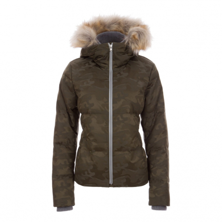 FERA Chloe Faux Fur Womens Insulated Ski Jacket 2020