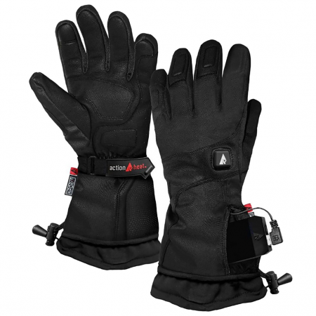 Action Heat 5 V Premium Mens Heated Gloves Heated Gloves and Mittens