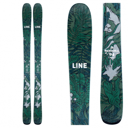 Line Pandora 94 Womens Skis