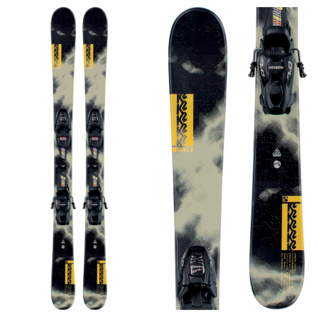 K2 Poacher Jr. Kids Skis with FDT Jr 7.0 Bindings