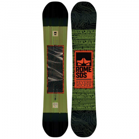 Rome Reverb Rocker Wide 17-18 Snowboard 2018