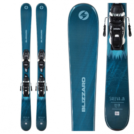 Blizzard Sheeva Twin Jr with FDT Jr 4.5 WB Bindings