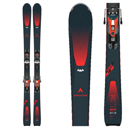 Dynastar Speed Zone 4x4 78 Pro Skis with NX Konect 12 GW Bindings