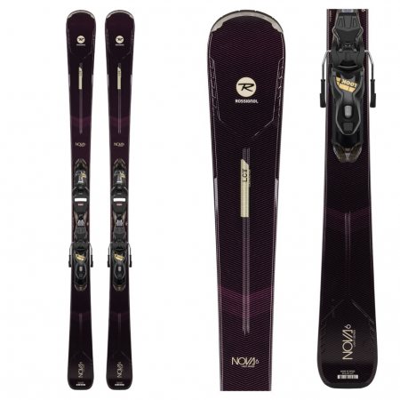 Rossignol Nova 6 Womens Skis with Xpress 11 GW Bindings