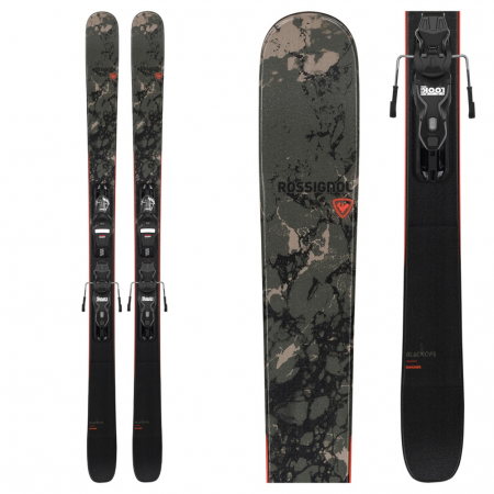 Rossignol Black Ops Smasher Skis with Xpress 10 GW Bindings