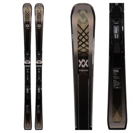 Volkl Deacon V.Werks Skis with Lowride XL 13 FR Bindings