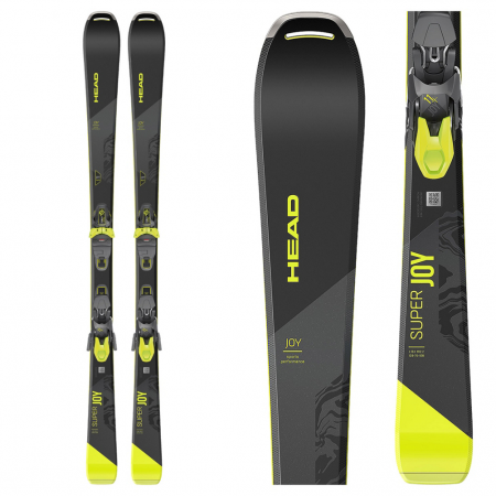 Head Super Joy Womens Skis with JOY 11 GW SLR Bindings