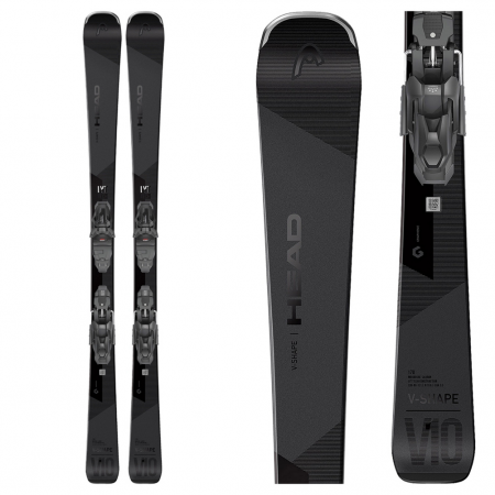 Head V Shape V10 SW Skis with PRD 12 GW Bindings