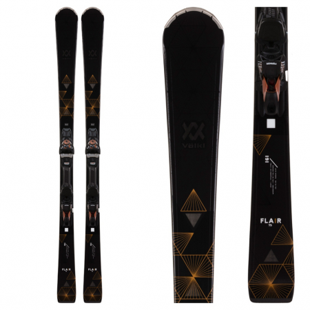 Volkl Flair 75 Womens Skis with vMotion 12 Alu GW Bindings