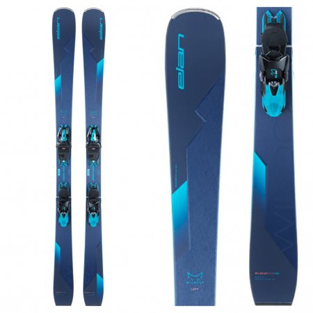 Elan Wildcat 82 CX Womens Skis with ELW 11 GW Shift Bindings