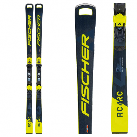 Fischer RC4 WC RC Pro Race Skis with RC4 Z13 Freeflex Bindings