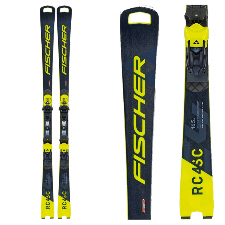 Fischer RC4 WC SC Pro Race Skis with RC4 Z13 Freeflex Bindings