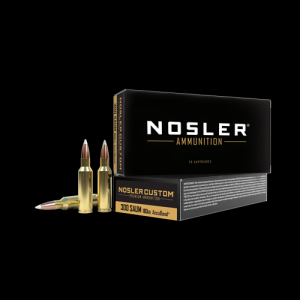 300 SAUM 180gr AccuBond NoslerCustom Ammunition