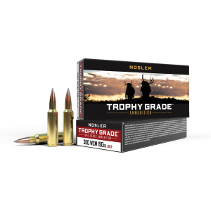 300 WSM 190gr AccuBond Long Range Trophy Grade Ammunition