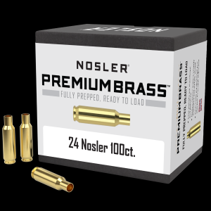 24 Nosler Premium Brass (100ct)
