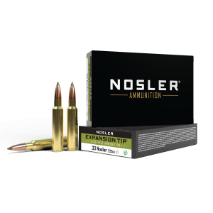 33 Nosler 225gr Expansion Tip Ammunition