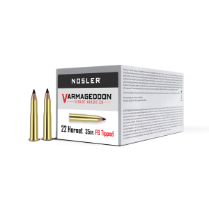 22 Hornet 35gr Tipped Varmageddon Ammunition