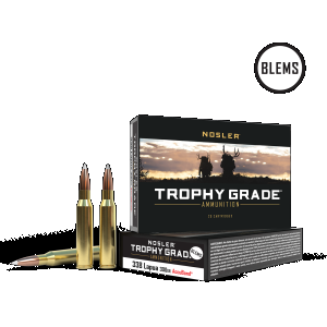 338 Lapua Mag 300gr AccuBond Trophy Grade Ammunition(20ct) (BLEM)