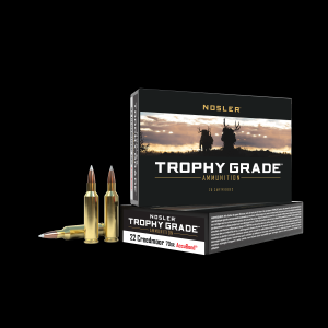 22 Creedmoor 70gr AccuBond Trophy Grade Ammunition
