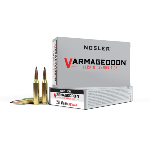 243 Winchester 55gr FB Tipped Varmageddon Ammunition