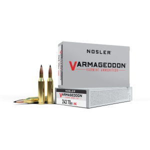 243 Winchester 70gr FB Tipped Varmageddon Ammunition