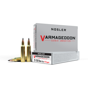 22-250 Remington 55gr Varmageddon FB Tipped Ammunition