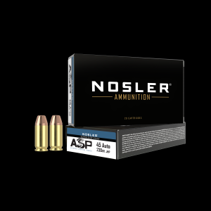 45 ACP 230gr JHP ASP Handgun Ammunition (50ct)