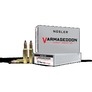 222 Rem 40gr FB Tipped Varmageddon Ammunition