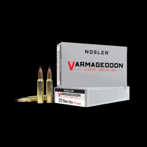 222 Rem 50gr FB Tipped Varmageddon Ammunition