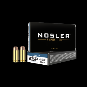 40 S&W 150gr JHP ASP Handgun Ammunition (50ct)