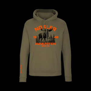 Nosler Wild Moose Hoodie / Army - XXXLarge