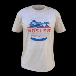 Nosler Patriotic T-Shirt - Light Heather Grey - XXLarge