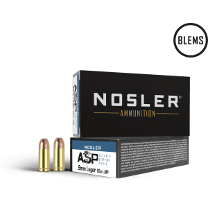 9mm 115gr JHP ASP Handgun Ammunition(50ct) (BLEM)
