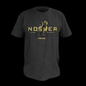 Nosler Sheep Logo T-Shirt - Charcoal - XXXLarge