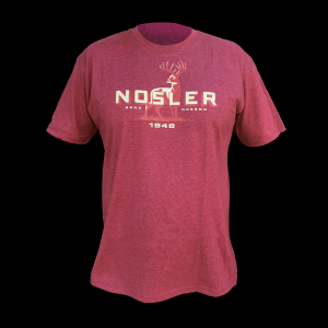 Nosler Whitetail T-Shirt - Cardinal - Large