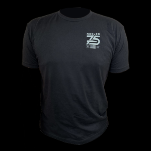 75th Anniversary Nosler Shirt - Vintage Black Youth XLarge