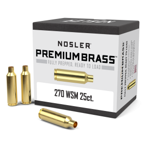 270 WSM Premium Brass (25ct)