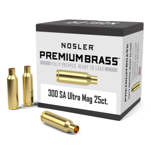 300 Short Action Ultra Magnum (SAUM) Premium Brass (25ct)
