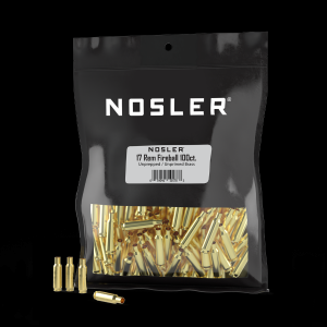 17 Remington Fireball Premium Unprepped Bulk Brass (100ct)