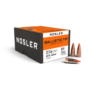22 Caliber 40gr Ballistic Tip Varmint (250ct)