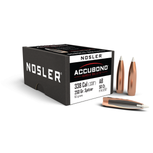 338 Caliber 250gr AccuBond (50ct)