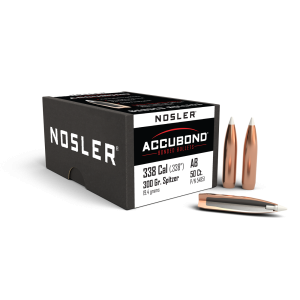 338 Caliber 300gr AccuBond (50ct)