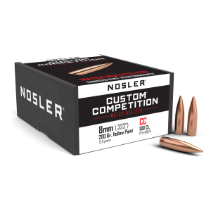 8mm 200gr HPBT Custom Competition (100ct)