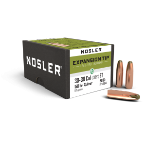 30/30 Caliber 150gr Expansion Tip Lead Free (50ct)