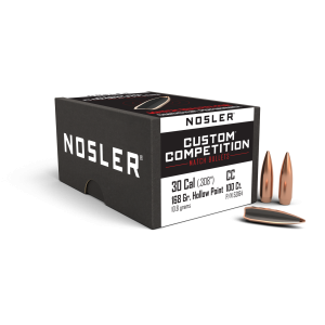 30 Caliber 168gr HPBT Custom Competition (100ct)