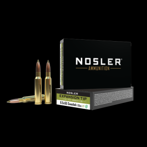6.5x55 Swedish 120gr Expansion Tip Ammunition