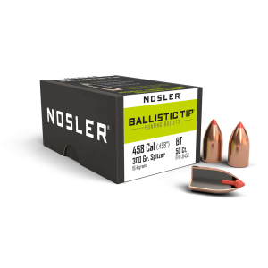 458 Caliber 300gr Ballistic Tip Hunting (50ct)